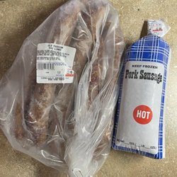 Lemelle's Sausage - BBQ links and pan sausage.