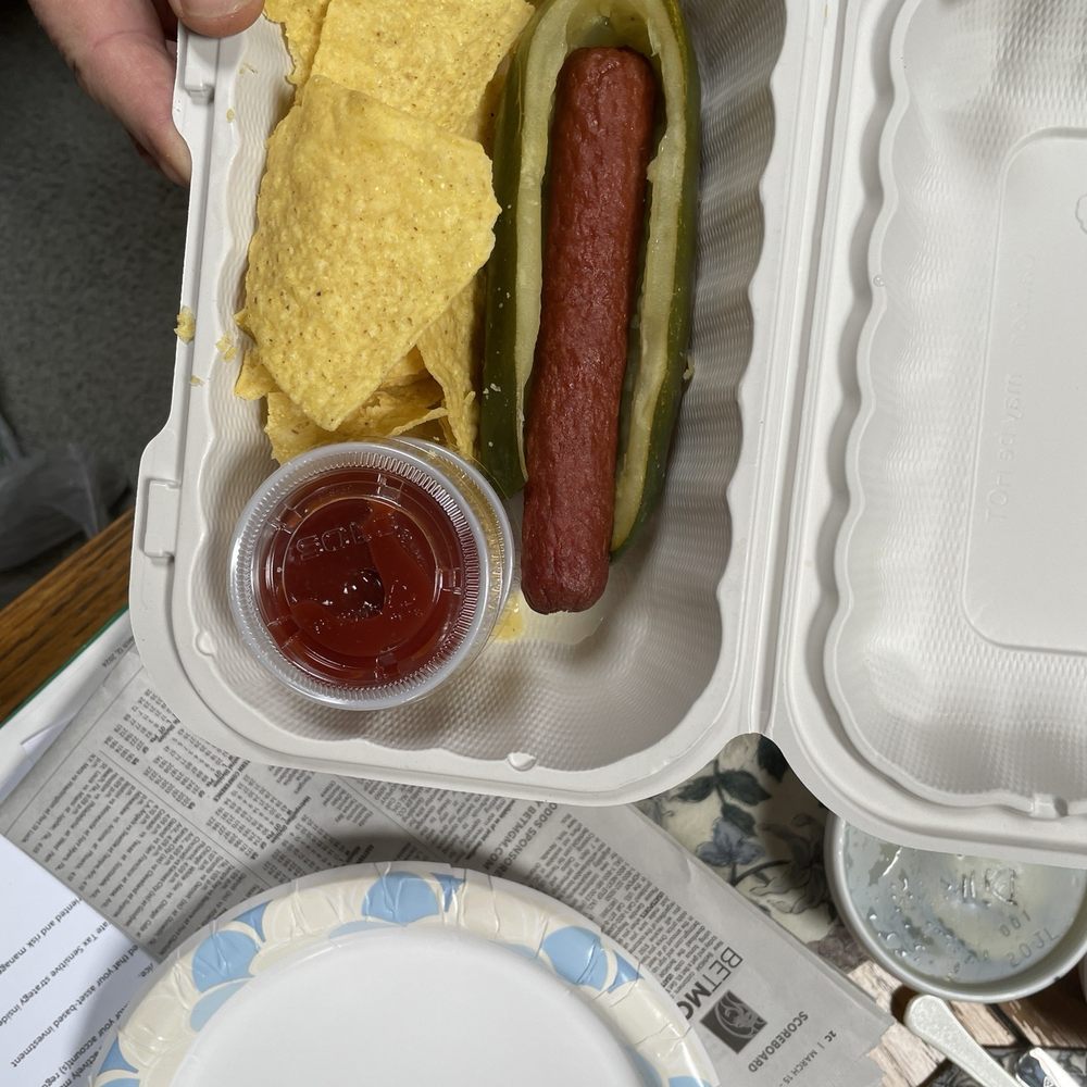 Giovanni's DILLicious Pickles - Pickle Hot Dog missing the chili - Delis Near Me - Croydon, Pennsylvania