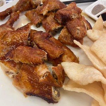 Kingsfield Chinese Cusine - roast chicken with prawn chips - Chinese Near Me - Markham, Ontario