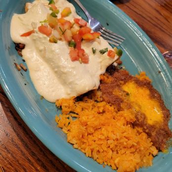 El Chaparral Mexican Restaurant - Helotes - Shrimp enchiladas - Mexican Near Me - Helotes, Texas