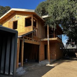 Villatoro's Framing - A look at the rough framing work we completed of this beautiful 2-story addition in South Pasadena