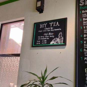 O Smoothie - Hot Tea menu as of today, February 12, 2022 - Juice Bars & Smoothies Near Me - Oakland, California