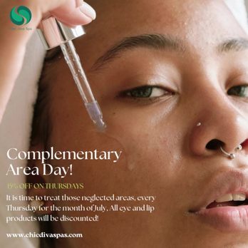 Chic Massage Diva Spa - Treat your skin to a healthy dose of hydration and love, take advantage of our discount Thursdays on all eye and lip products! - Skin Care Near Me - North Bergen, New Jersey