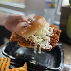 Hangry Joe’s Hot Chicken - Chicken sando