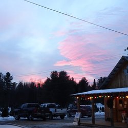 Paine's Christmas Trees - A beautiful sunset over Paine's Tree Farm