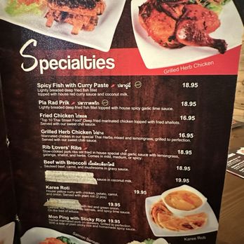 Khao Soi Thai - Menu January 2026 - Thai Near Me - Studio City, California