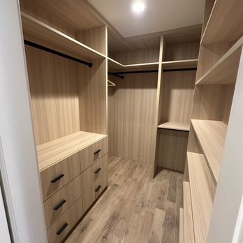 Primewood - Walk on closet cabinets - Cabinetry Near Me - San Jose, California