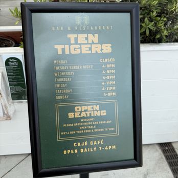 Caje Coffee Roasters - Ten Tigers hours - Coffee Roasteries Near Me - Ventura, California