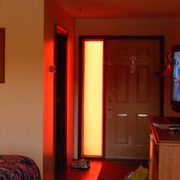 the aforementioned eerie red glow the aforementioned eerie red glow