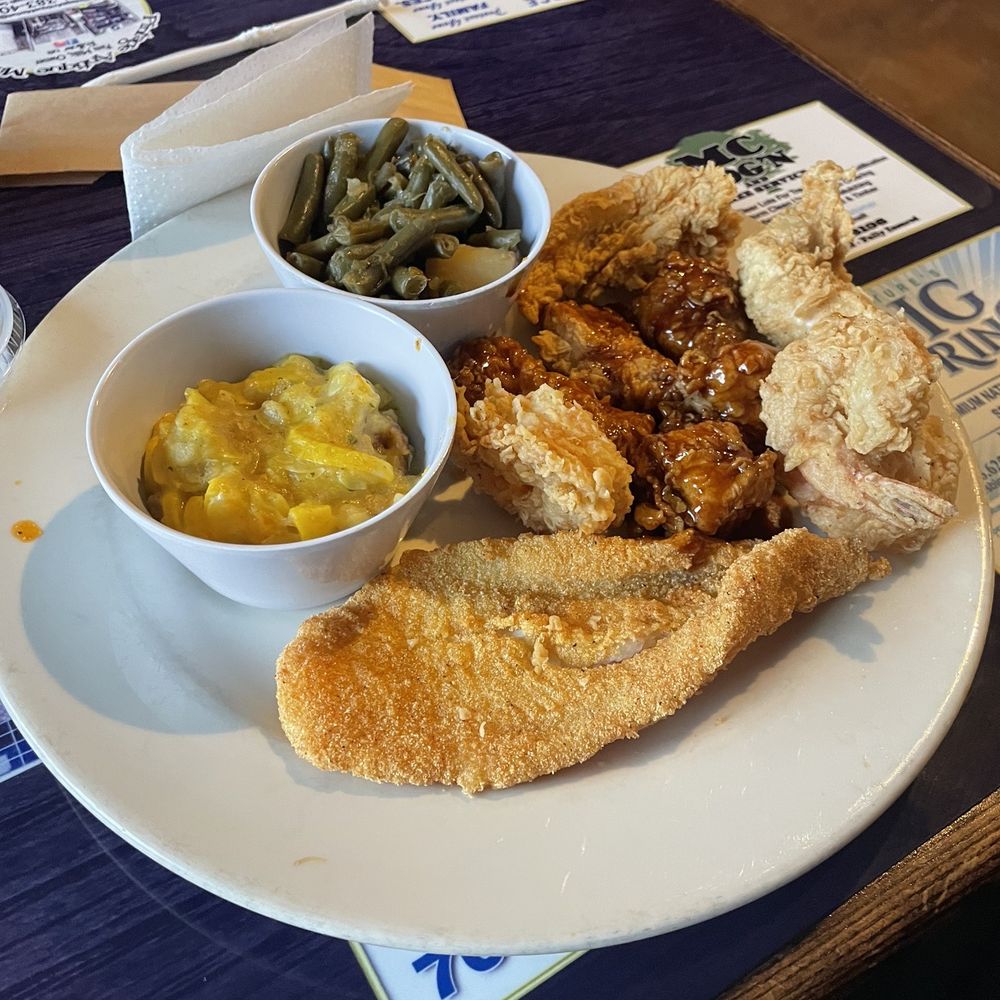 Duke's Wings And Seafood - 1 Catfish and 4 shrimp - Restaurants Near Me - Calhoun, Georgia Duke's Wings And Seafood - 1 Catfish and 4 shrimp - Restaurants Near Me - Calhoun, Georgia