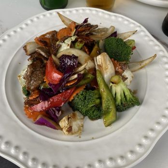 Thai Corner Cuisine - Mongolian Spicy Beef - fresh veggies and delicious - Thai Near Me - St. Charles, Illinois