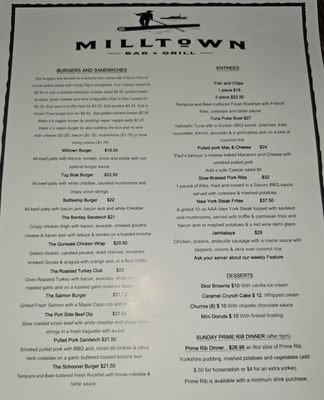 Menu photo 3 Milltown Bar & Grill Vancouver, BC Menu photo 3 Milltown Bar & Grill Vancouver, BC