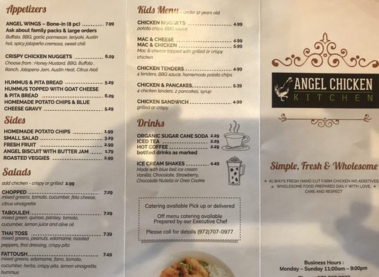 Menu photo 6 Angel Chicken Kitchen Dallas, TX