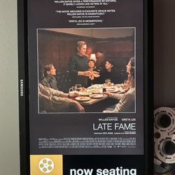 Robinson Film Center - Late Fame. Such a beautiful movie. Makes me want to start writing poetry again and attend readings. Do they even do readings anymore?