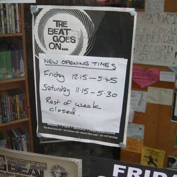 The Beat Goes On - Music & DVDs Near Me - Bristol, BST The Beat Goes On - Music & DVDs Near Me - Bristol, BST