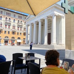 Caffe Stella Polare - View of the piazza.