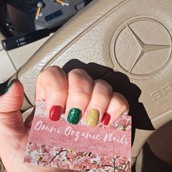 Omni Organic Nails - Christmas nails! - Nail Salons Near Me - Orange, California Omni Organic Nails - Christmas nails! - Nail Salons Near Me - Orange, California