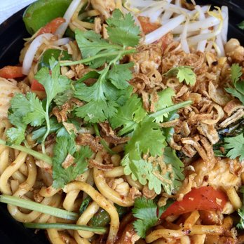 Pink Basil - Mee Goreng Noodles - Asian Fusion Near Me - Mystic, Connecticut