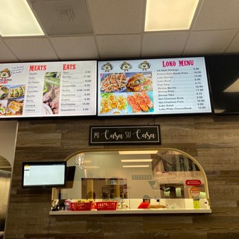 Los Tacos Lokos - Menu 8/10/22 - Tacos Near Me - Riverside, California