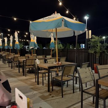 The Rusty Cup - Patio dining area - Cocktail Bars Near Me - Bethany Beach, Delaware