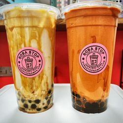 Boba Stop - Brown Sugar Milk Tea and Thai Tea