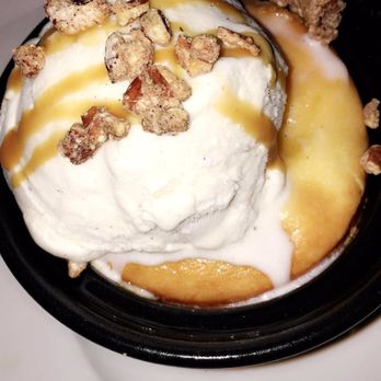 Steak 48 - Caramel cake with ice cream - Steakhouses Near Me - Houston, Texas