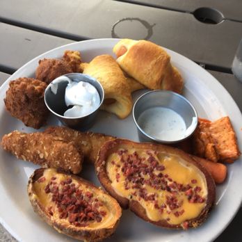 Imagine Vegan Cafe - Sampler appetizer platter - Vegan Near Me - Memphis, Tennessee Imagine Vegan Cafe - Sampler appetizer platter - Vegan Near Me - Memphis, Tennessee