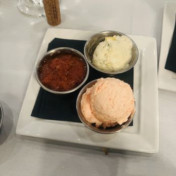 Firefly - For the complimentary bread. It was all good. The bread was hot and fresh! - Steakhouses Near Me - Panama City Beach, Florida