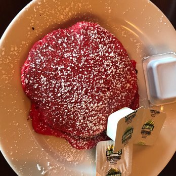 WSW Steakhouse - Short stack red velvet pancakes (opted for this side as substitute instead of toast with the "I'm starving" platter) - Steakhouses Near Me - Hilo, Hawaii WSW Steakhouse - Short stack red velvet pancakes (opted for this side as substitute instead of toast with the "I'm starving" platter) - Steakhouses Near Me - Hilo, Hawaii