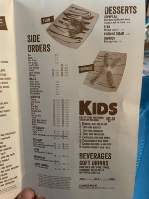 Menu photo 2 Monterrey Mexican Restaurant Greenville, SC