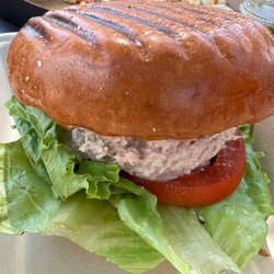 Terrace Kitchen - Classic tuna salad on toasted brioche buns