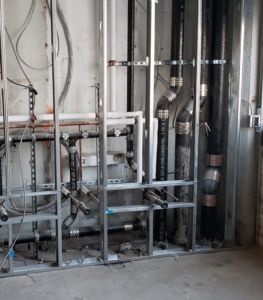 Slide of Cross Joint Plumbing and Heating