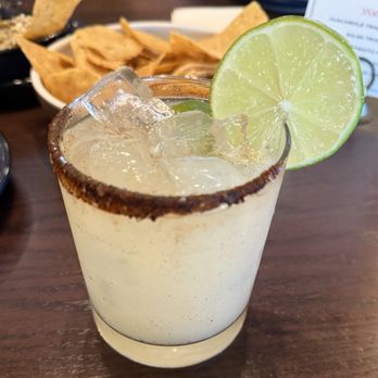 Teocalli Cocina - Aro de Fuego Margarita. It was spicy but good! - Mexican Near Me - Denver, Colorado