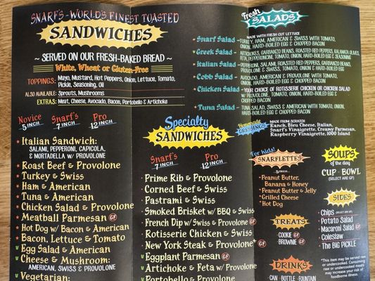 Snarf's Sandwiches by null