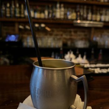 The Whiskey Jar - Apple pie mule - Southern Near Me - Charlottesville, Virginia