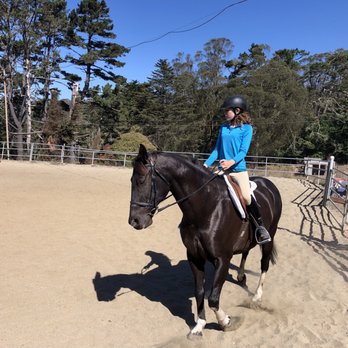 Pacifica Equestrian Center - Riding pepper - Horseback Riding Near Me - Pacifica, California
