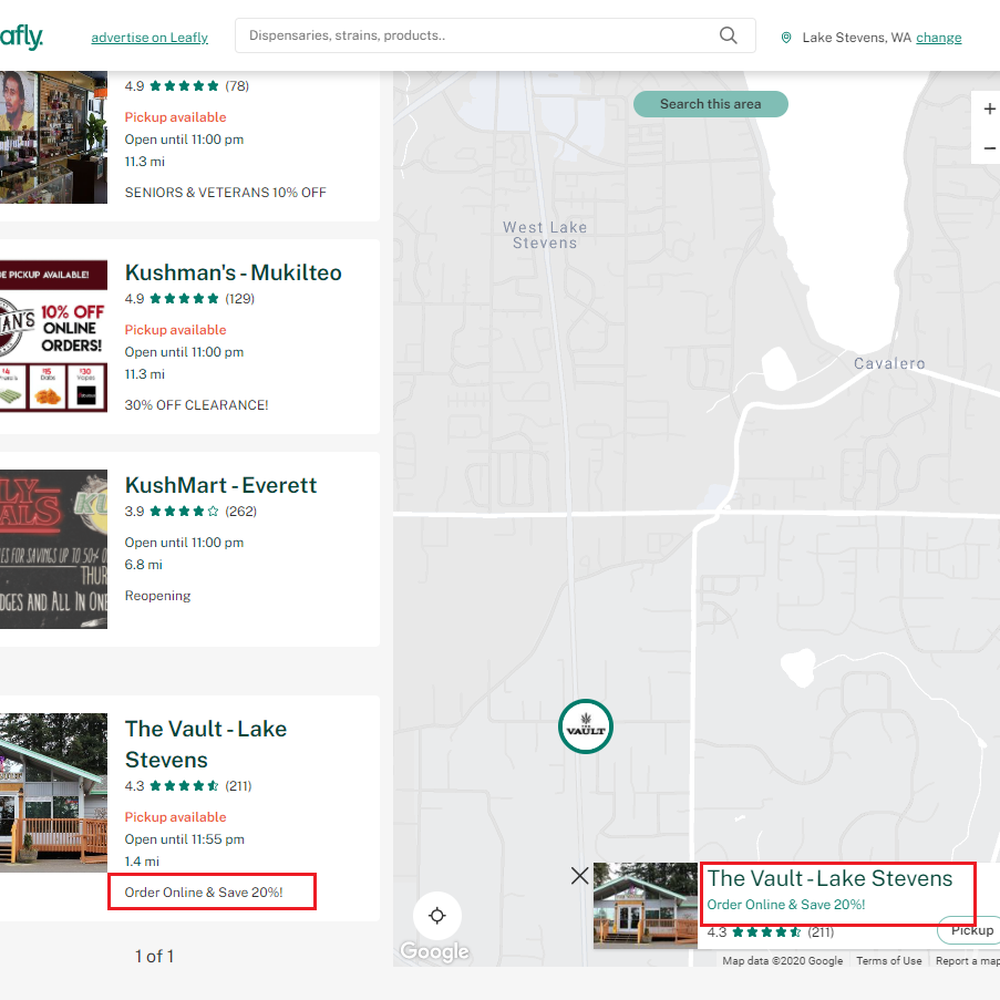 The Vault Cannabis - False advertising. - Cannabis Dispensaries Near Me - Lake Stevens, Washington The Vault Cannabis - False advertising. - Cannabis Dispensaries Near Me - Lake Stevens, Washington