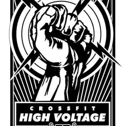 Cross Fit High Voltage logo Cross Fit High Voltage logo