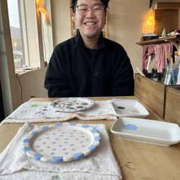 Pottery painting Pottery painting