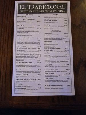 Menu photo 6 El Tradicional Glenview, IL