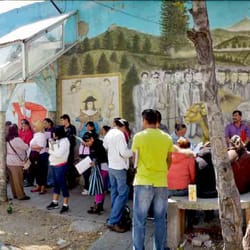 Mural de los Ausentes - la esquina más violenta de la Ciudad.