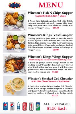 Winston's British Fish N Chips - Battle Ground by null