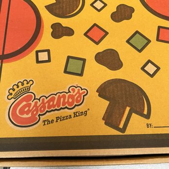 Cassano's The Pizza King - Box pizza was delivered in - Pizza Near Me - Bellbrook, Ohio Cassano's The Pizza King - Box pizza was delivered in - Pizza Near Me - Bellbrook, Ohio
