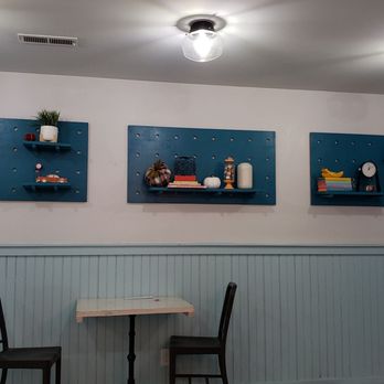 Mama Hawk’s Kitchen & Coffee - A view of the decor on the side wall. - Sandwiches Near Me - Lahaska, Pennsylvania Mama Hawk’s Kitchen & Coffee - A view of the decor on the side wall. - Sandwiches Near Me - Lahaska, Pennsylvania