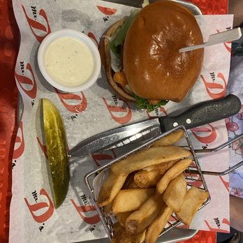 Mr D's - Fish Sandwich Plate - American Near Me - Placentia, California Mr D's - Fish Sandwich Plate - American Near Me - Placentia, California