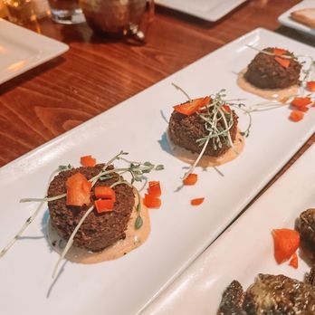 Wild River Grille - Crab and Salmon Cakes - New American Near Me - Reno, Nevada Wild River Grille - Crab and Salmon Cakes - New American Near Me - Reno, Nevada