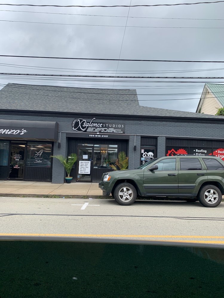 X SALONCE’ STUDIOS Updated October 2024 607 Broad Ave, Belle Vernon