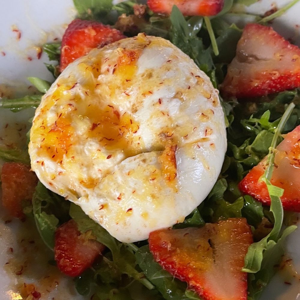 Peach Burrata Peach Burrata