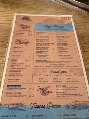 Menu photo 2 Capt Benny's Houston, TX Menu photo 2 Capt Benny's Houston, TX