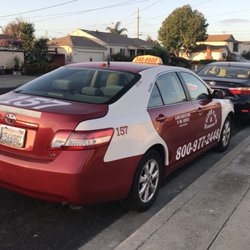 Quick Cab - One of our taxis. We provide clean vehicles that operate efficiently.